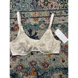 NEW HSIA Enchante Full Coverage Underwire Bra Lace Size 34C